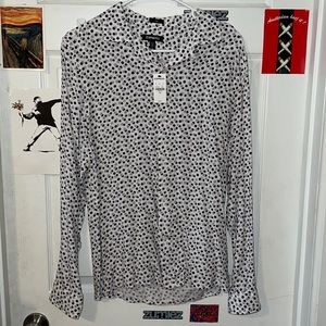 Express Retro Button Up